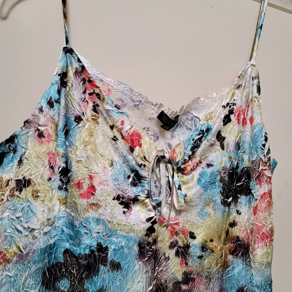 Komarov Multi-color Keyhole Dress L - Picture 7 of 8